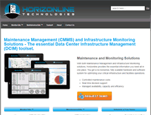 Tablet Screenshot of horizonlinetech.com